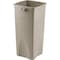 Rubbermaid Commercial Waste Container, Square, 23 Gal, 15-1/2"x16-1/2"x30-9/10", BE RCP356988BG - alternate 1
